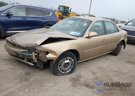 2001 Buick Century Limited z USA, uszkodzony, nr VIN 2G4WY55J011280392